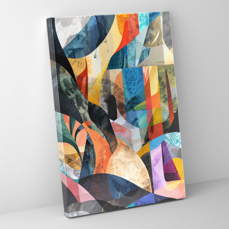 Cubism Nature Wall Art - Cubism, Cubism, Canvas, Home Decoration
