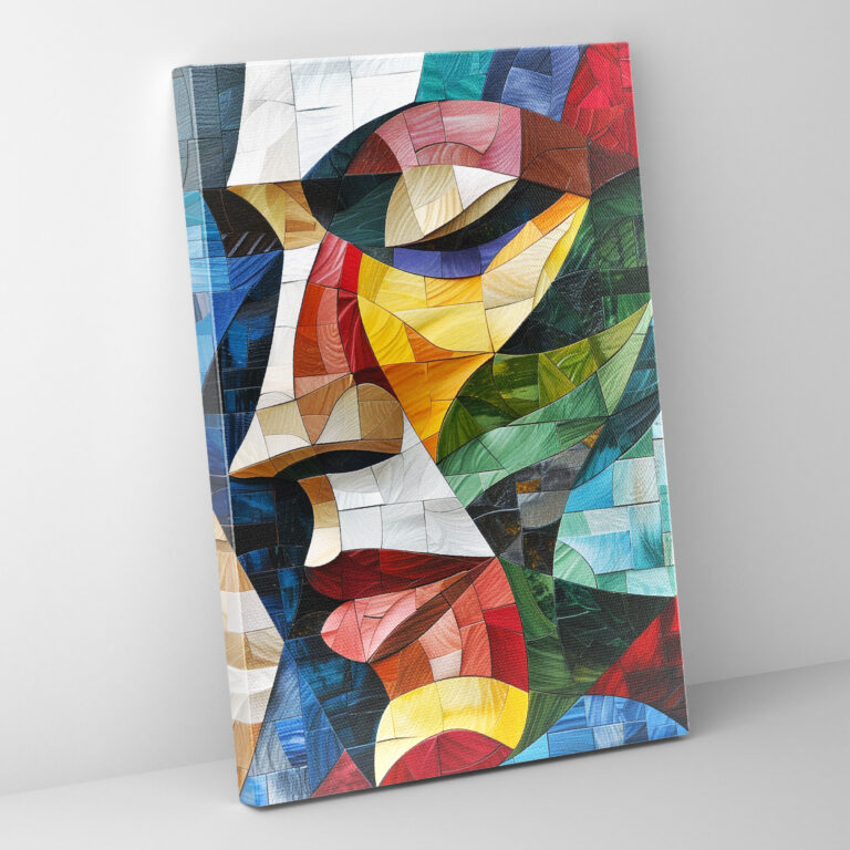Colorful Cubism Wall Art - Cubism, Wall Art, Cubism, Home Decoration
