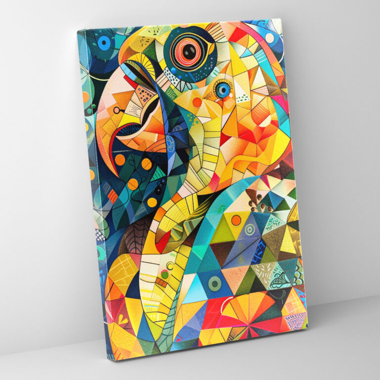 Cubism Animals Wall Decoration - Cubism, Cubism, Home Decoration, Canvas