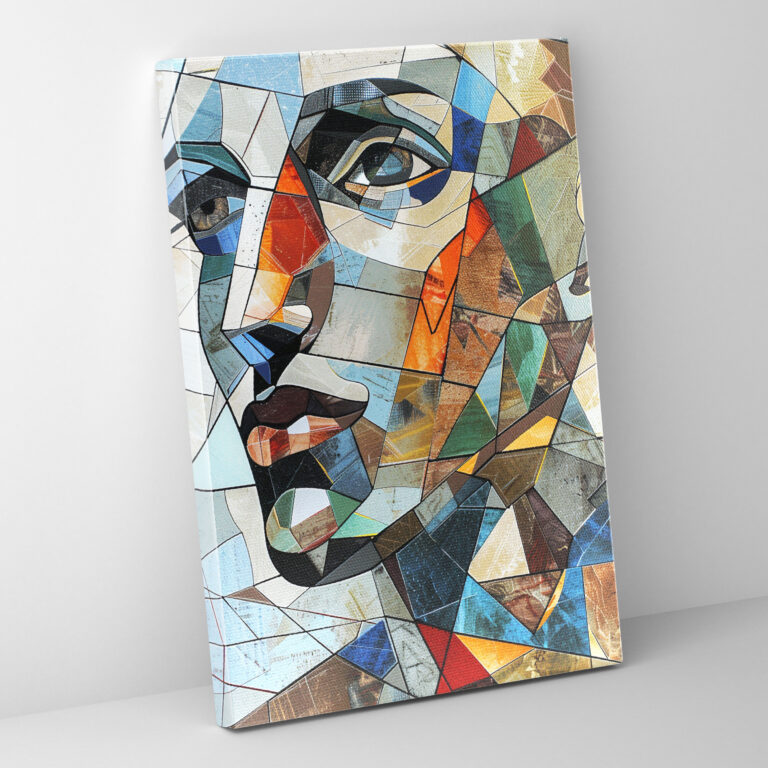 Abstract Cubism Wall Art - Cubism, Wall Art, Canvas, Wall Decoration