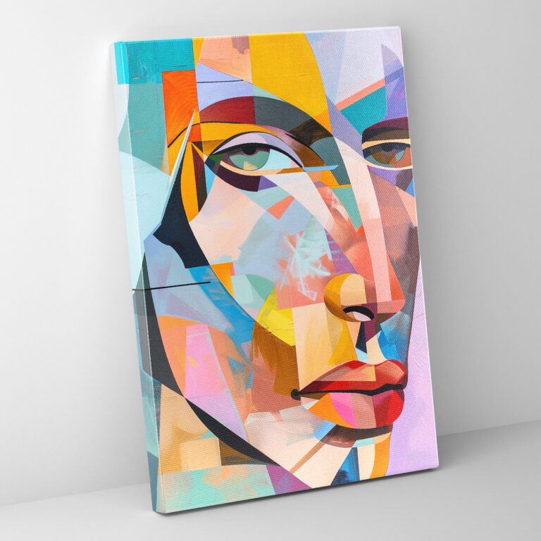 Cubism Canvas Print Wall Art - Cubism, Abstract Portraits, Canvas Wall Art, Canvas