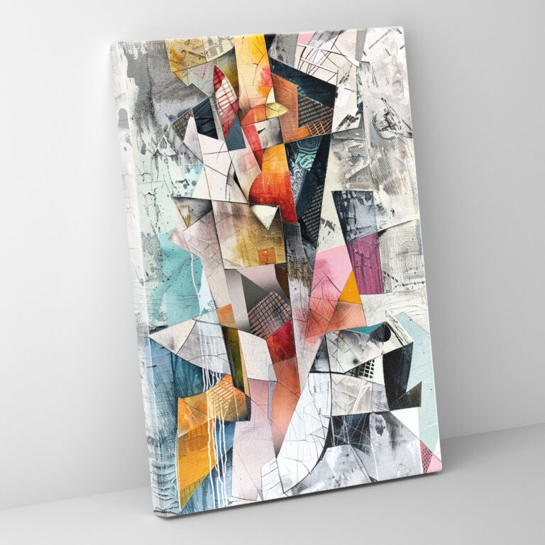 Cubism Objects Canvas Print - Cubism, Wall Art, Cubism, Home Decoration