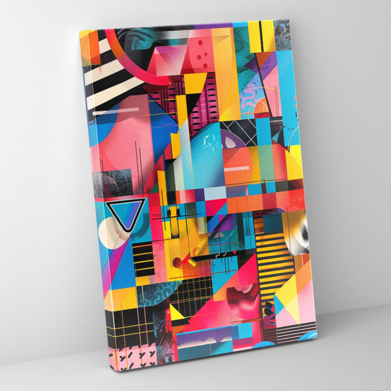 Cubism Revival Canvas Print - Cubism, Cubism, Canvas Wall Art, Canvas