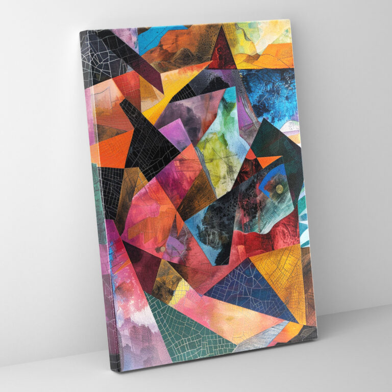 Cubism Surreal Canvas Print - Cubism, Canvas Wall Art, Wall Art, Home Decoration