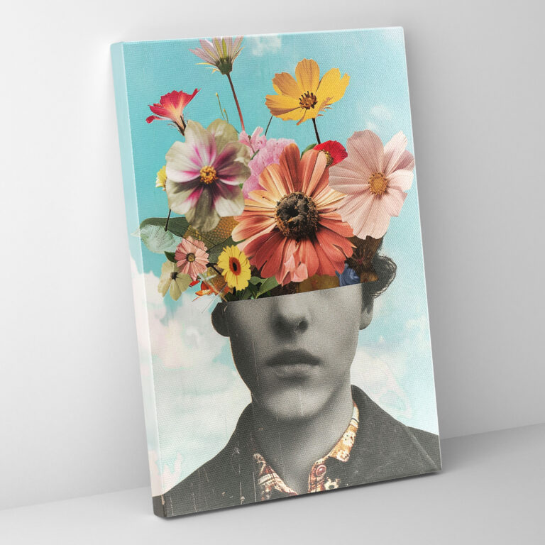 Dadaism Wall Art - Surreal Collage Canvas Print - Dadaism, Canvas Wall Art, Home Decoration, Dadaism