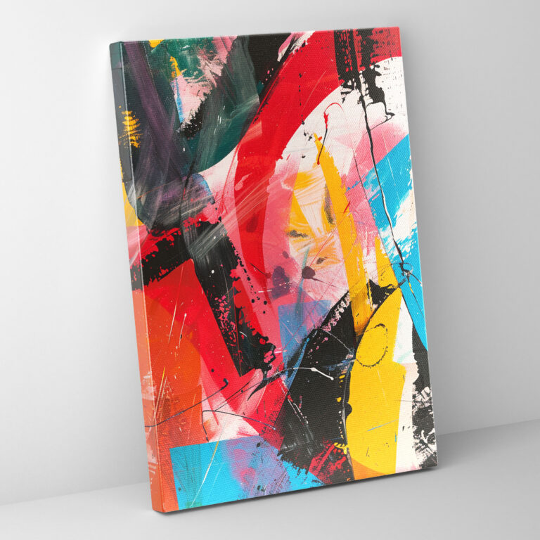 Bold Dadaism Wall Art - Dadaism, Dadaism, Home Decoration, Canvas Print