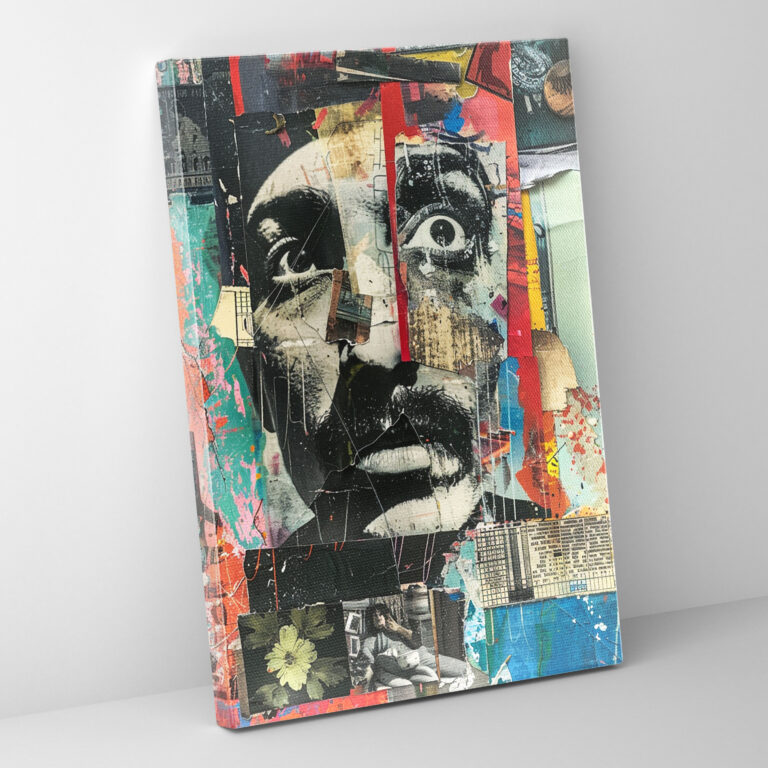 Eclectic Dadaism Wall Decoration - Dadaism, Home Decoration, Wall Decoration, Canvas