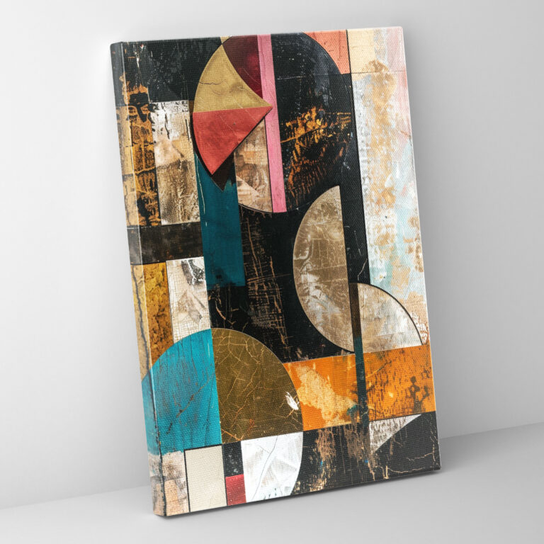 Metallic Dadaism Wall Decoration - Dadaism, Dadaism, Wall Art, Canvas