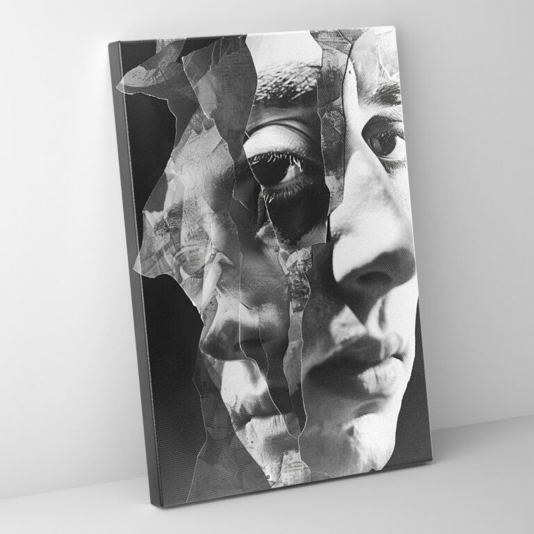 Dadaism Wall Decoration Canvas Print - Dadaism, Dadaism Art Style, Home Decoration, Wall Art