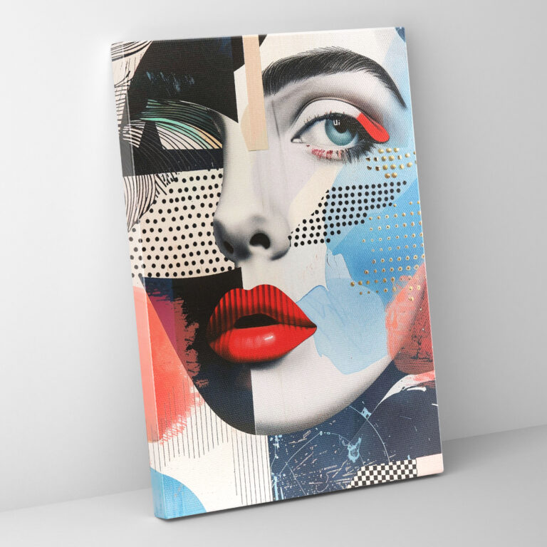 Dadaism Wall Art Canvas Print - Dadaism, Canvas Wall Art, Dadaism Art Style, Home Decoration