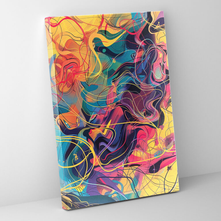 Dadaism Wall Decoration Canvas Print - Dadaism, Dadaism Art Style, Canvas Wall Art, Home Decoration