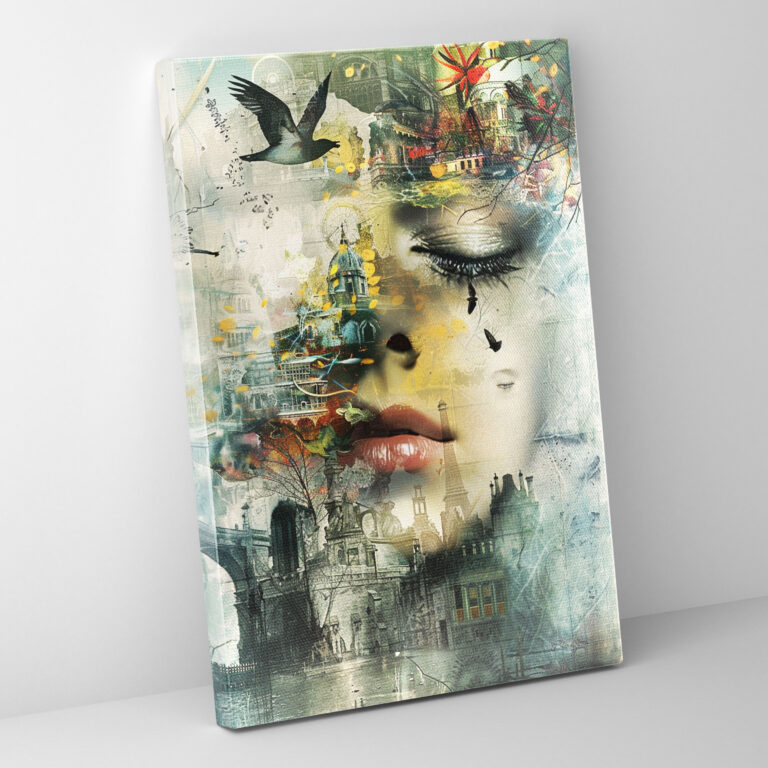 Dadaism Surrealistic Dreamscapes Canvas Print - Dadaism, Canvas Print, Canvas, Dadaism