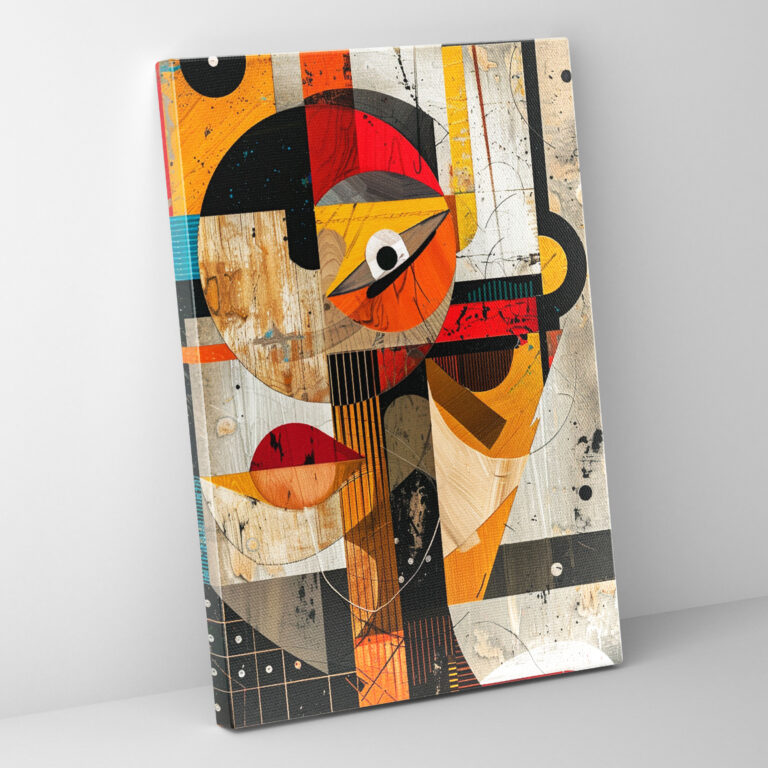 Dadaism Nonsensical Compositions Wall Art - Dadaism, Dadaism, Canvas, Canvas Wall Art