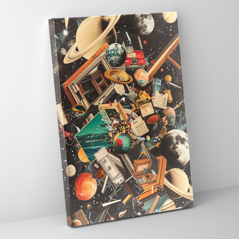 Dadaism Wall Decoration Canvas Print - Dadaism, Home Decoration, Canvas Print, Canvas