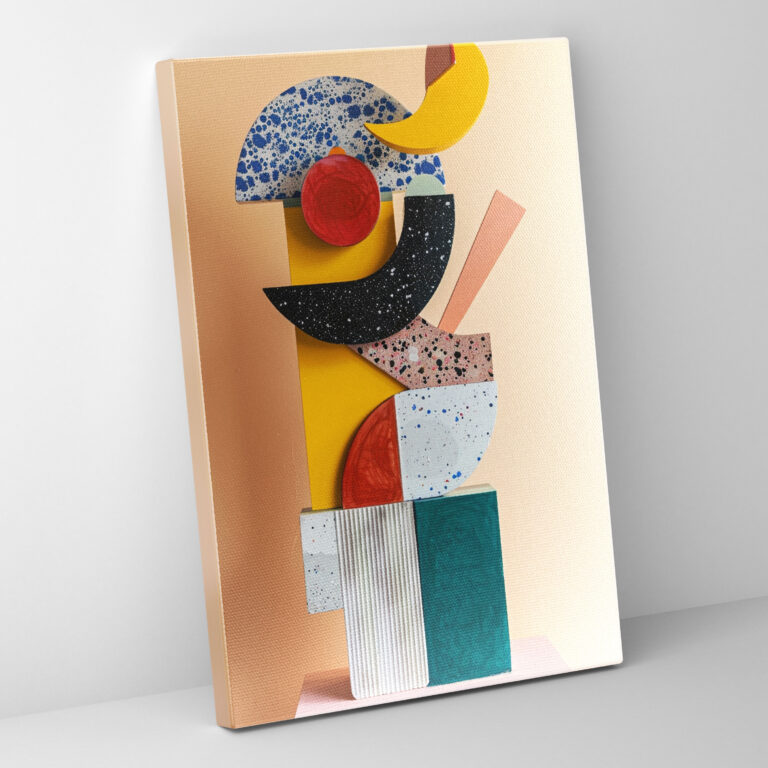 Playful Dadaism Canvas Wall Art - Dadaism, Dadaism, Home Decoration, Wall Decoration