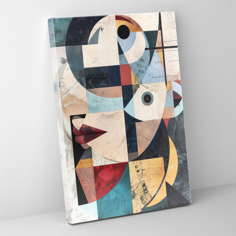 Dadaism Geometric Canvas Print - Dadaism, Home Decoration, Canvas Print, Dadaism