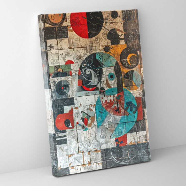 Chaos Vs Order Dadaism Wall Decoration - Dadaism, Canvas, Wall Decoration, Canvas Wall Art