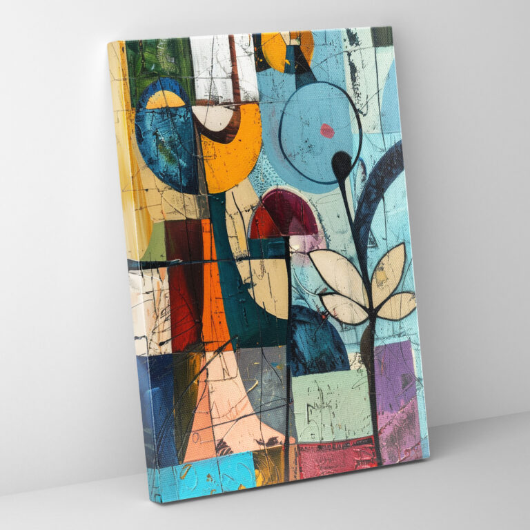 Nature Abstract Dadaism Canvas Print - Dadaism, Home Decoration, Canvas Wall Art, Wall Art