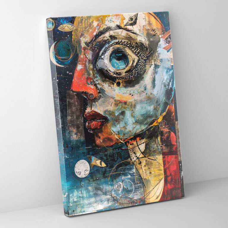 Dreamscape Dadaism Canvas Print - Dadaism, Canvas Print, Canvas Wall Art, Wall Art