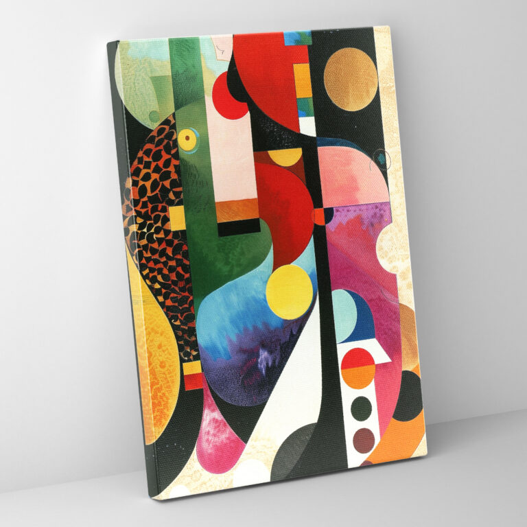 Colorful Chaos Dadaism Wall Decoration - Dadaism, Wall Decoration, Home Decoration, Dadaism Style
