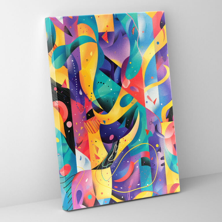 Randomized Dadaism Wall Decoration - Dadaism, Canvas Print, Home Decoration, Dadaism