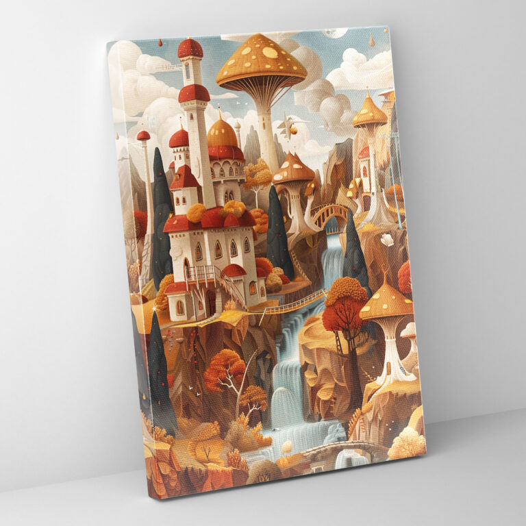 Dadaism Dreamlike Wall Art - Dadaism, Wall Decoration, Wall Art, Canvas