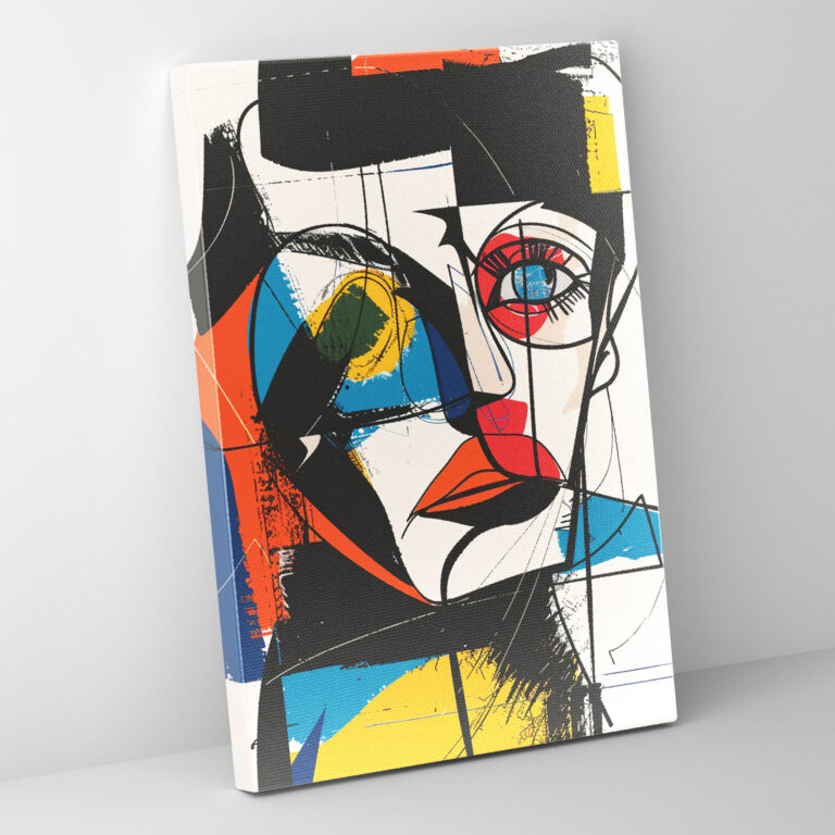Dadaism Deconstructed Wall Art - Dadaism, Wall Decoration, Canvas Wall Art, Dadaism Art Style