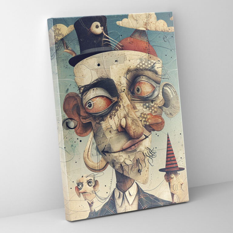 Dadaism Canvas Print - Dadaism, Wall Decoration, Canvas Wall Art, Canvas Print