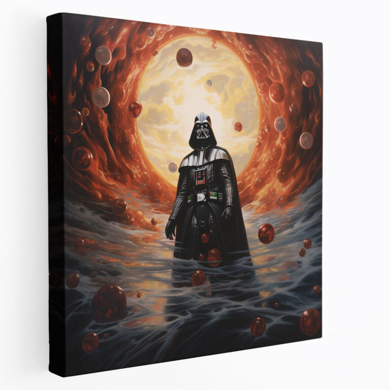 Darth Vader Wall Art - Darth Vader, Home Decoration, Canvas Wall Art, Thought-Provoking