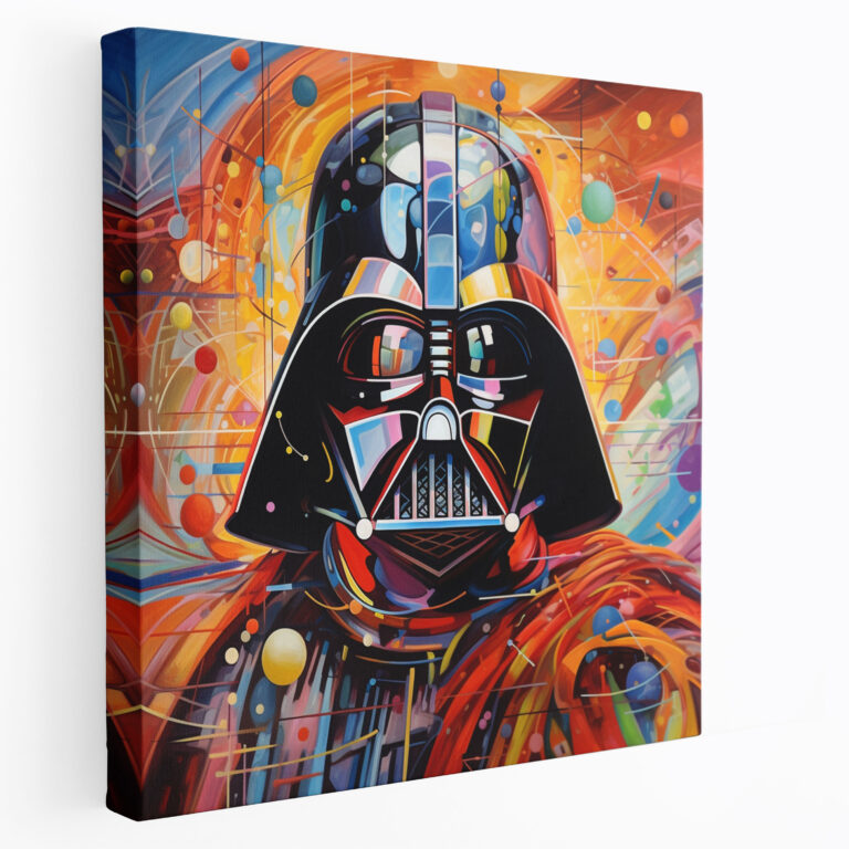Darth Vader Surreal Canvas Print - Darth Vader, Darth Vader, Surrealism, Home Decoration