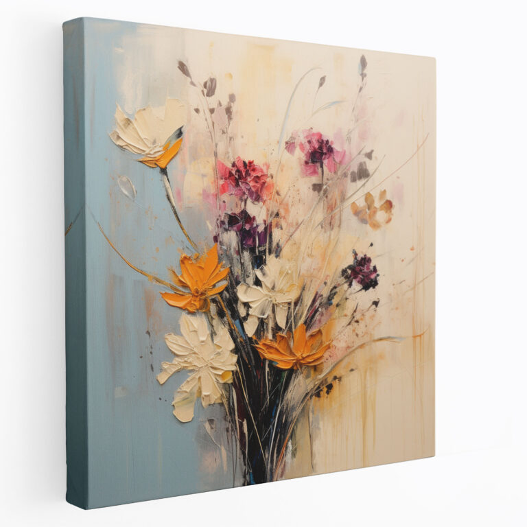 Dry Flower Canvas Print - Dry Flower, Canvas, Wall Art, Canvas Wall Art