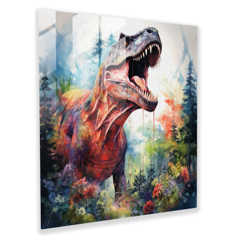 Majestic Wilderness Glass Print - Glass Wall Art - Home Decoration - Wall Decoration - Modern Artwork