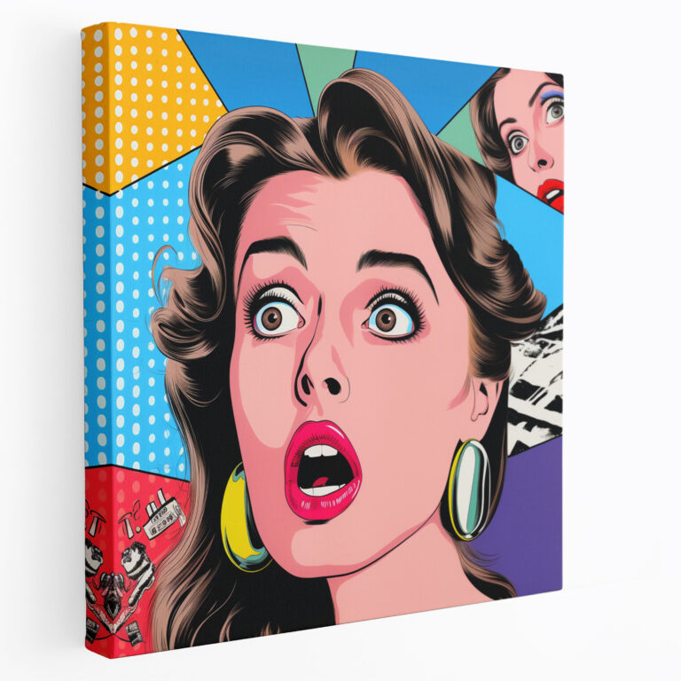 Dope Pop Art Canvas Print - Dope, Pop Art, Home Decoration, Canvas