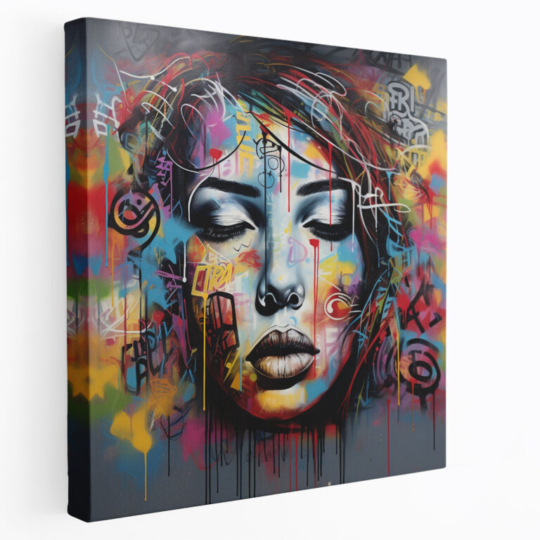 Dope Street Art Canvas Print - Dope, Wall Decoration, Dope, Home Decoration