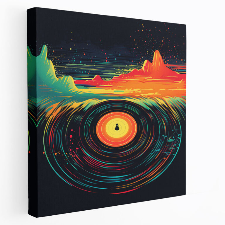 Dope Music Vibes Canvas Print - Dope, Wall Decoration, Canvas Print, Home Decoration