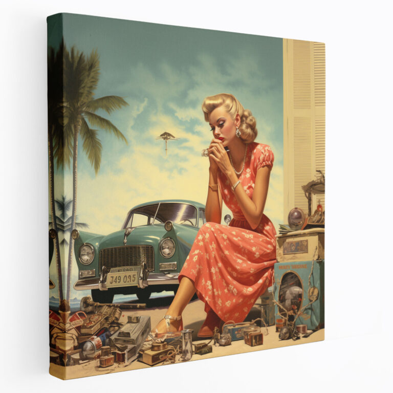 Dope Vintage Canvas Print - Dope, Nostalgic, Canvas Print, Wall Decoration