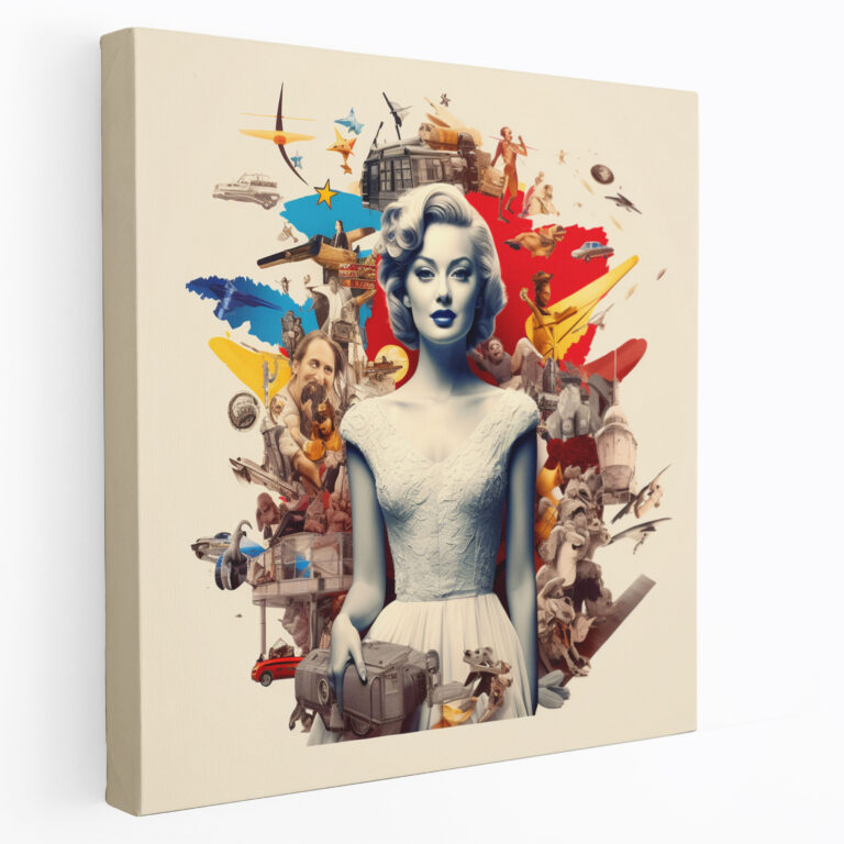 Dope Pop Culture Canvas Print - Dope, Montage, Colorful, Canvas
