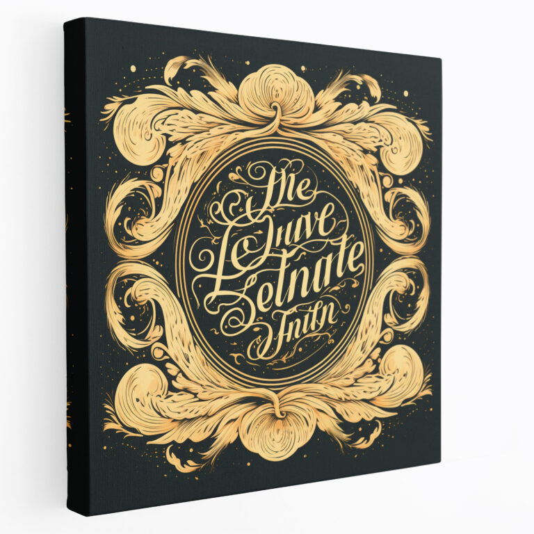 Dope Typography Canvas Print - Dope, Home Decoration, Wall Decoration, Canvas Print