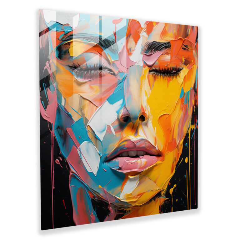 Dope Expression Glass Print - Dope, Glass Wall Art, Wall Decoration, Dope