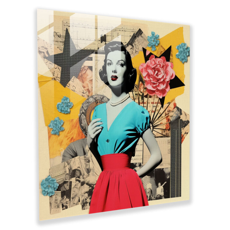 Dope Nostalgia Glass Print - Dope, Glass Wall Art, Glass Art, Retro Charm