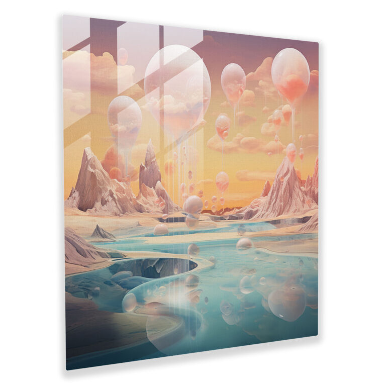 Dope Surreal Glass Print - Dope, Modern Art, Glass Wall Art, Dope