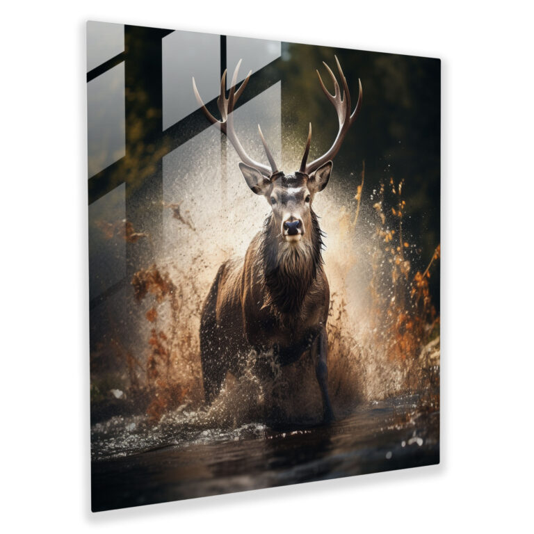 Dope Wildlife Splendor - Majestic Glass Print - Dope, Majestic, Wildlife Photography, Modern Art