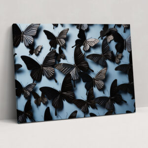 Dried Butterflies Photorealistic Collection Canvas Print - Dried Butterflies, Butterflies, Nature, Wall Art