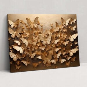 Dried Butterflies Photorealistic Collection Canvas Print - Dried Butterflies, Nature, Canvas, Canvas Print