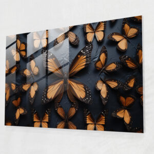 Dried Butterflies Home Decoration - Dried Butterflies, Glass Art, Home Decoration, Dried Butterflies Photorealistic Collection
