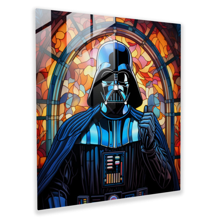 Stained Glass Darth Vader Wall Decoration - Darth Vader, Darth Vader, Home Decoration, Modern Art