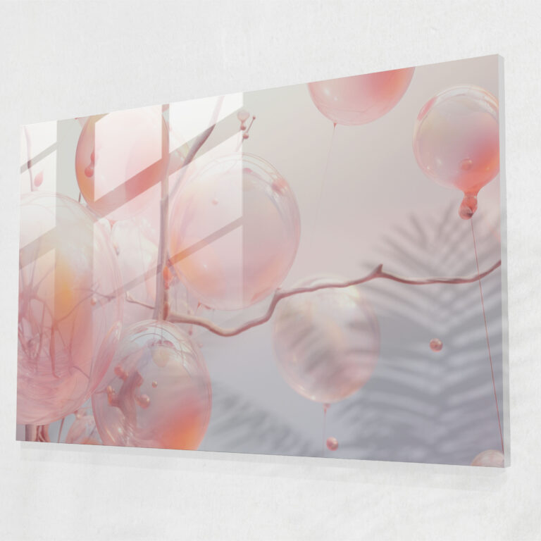 Ethereal Glass Wall Art Of World - Earth, Modern Art, Home Decoration, Glass Art