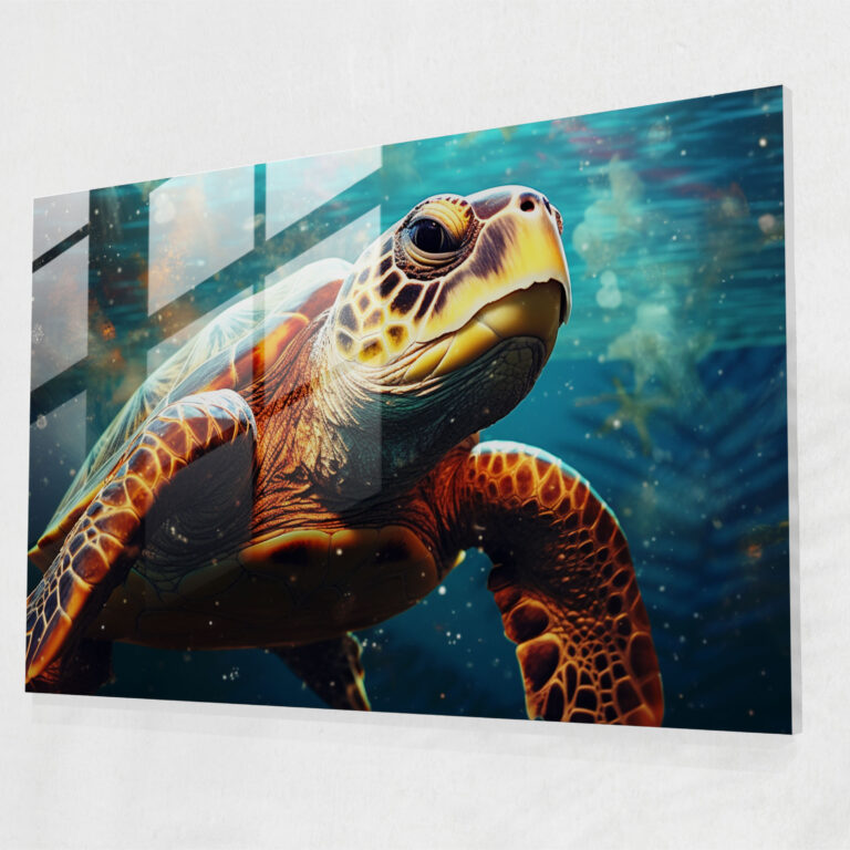 Surreal Jupiter Glass Art - Earth, Captivating, Jupiter, Glass Wall Art