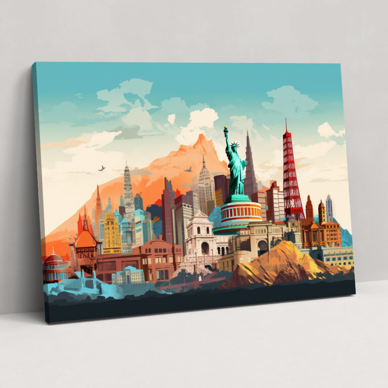 Earth Pop Art Canvas - Earth, Canvas Print, Earth, Wall Decoration