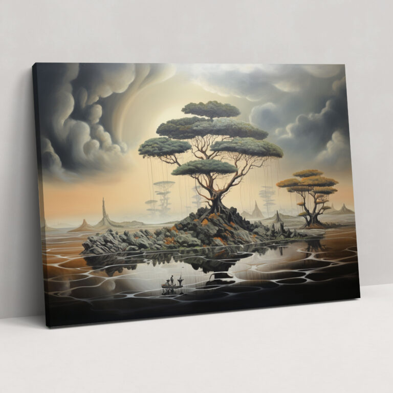 Mystical Earth Wall Art - Earth, Canvas Print, Canvas, Home Decoration